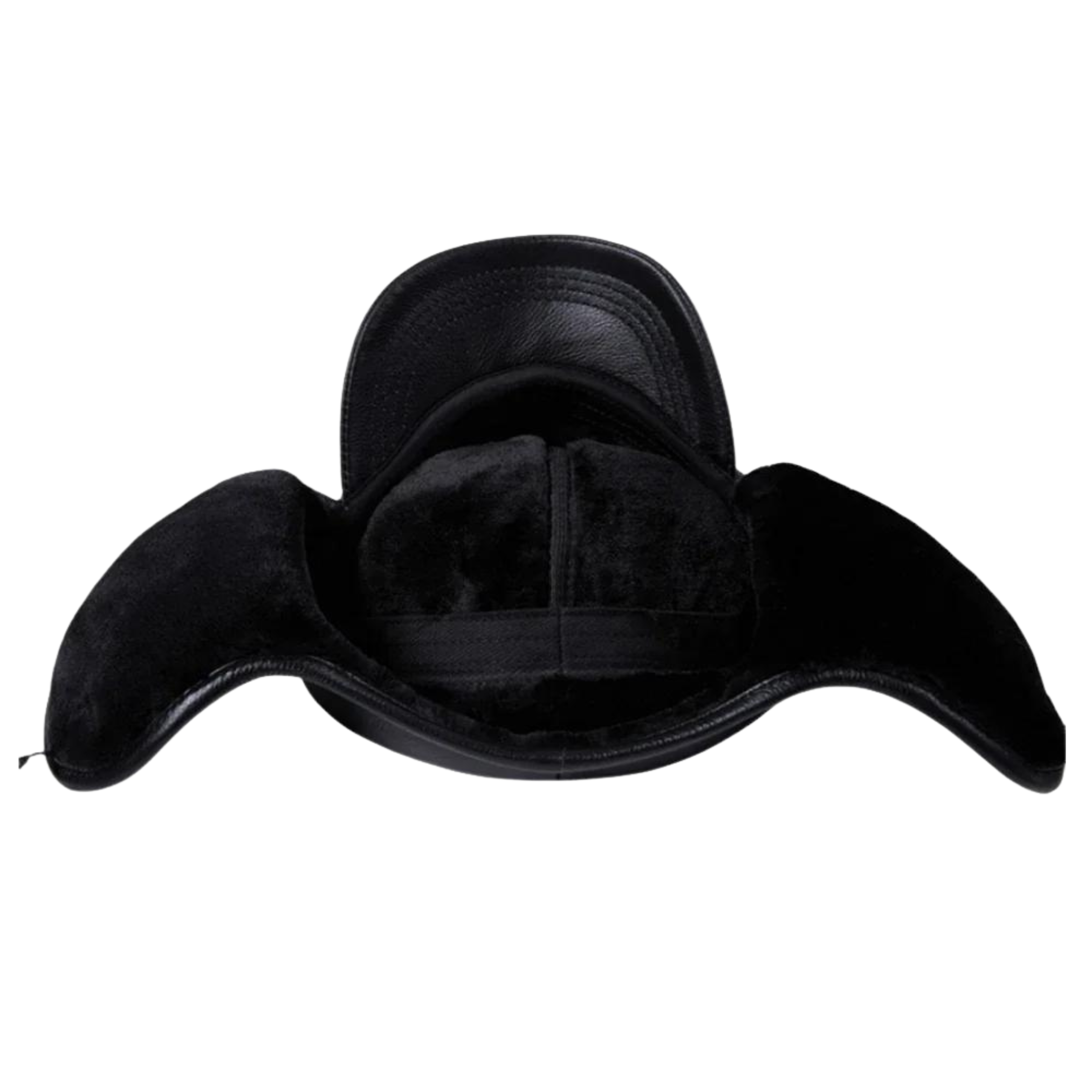 Canis Aureus Fur Hat - Black