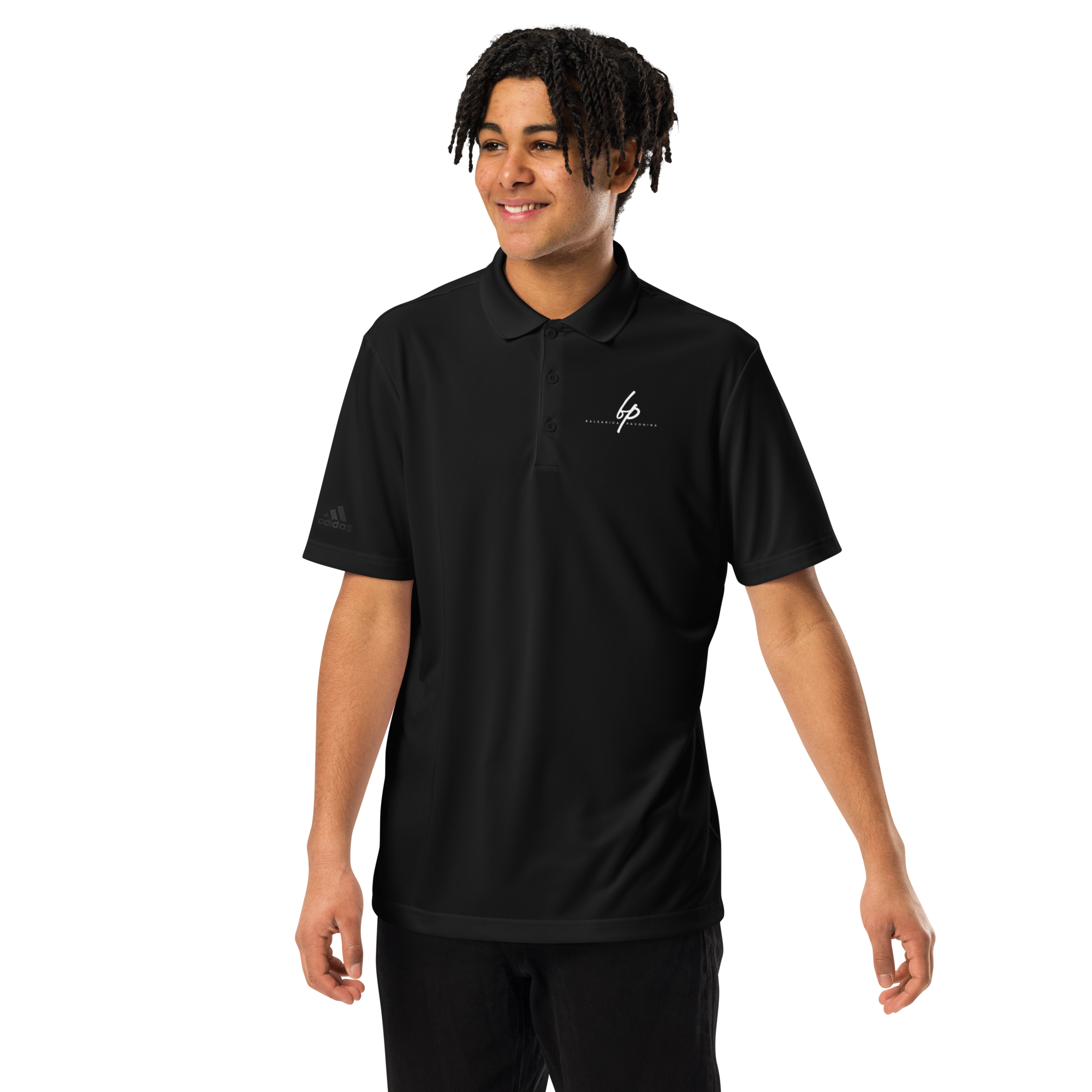 Adidas x Balearica Pavonina Polo Shirt V1 - Black